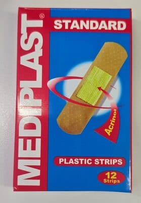 Mediplast Plastic Strips (12)