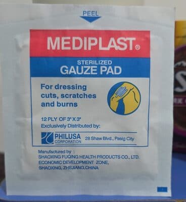 Mediplast Gauze Pad (3x3)