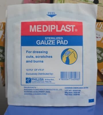 Mediplast Gauze Pad (4x4)