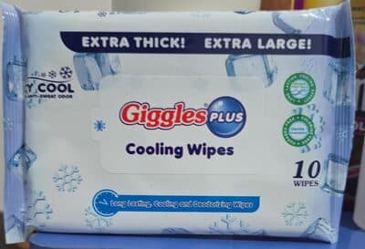 Giggles Cooling Wipes
