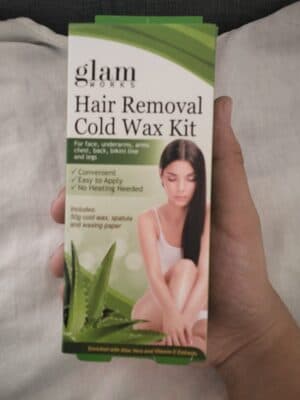 Glam Works Hair Removal Cold Wax Kit