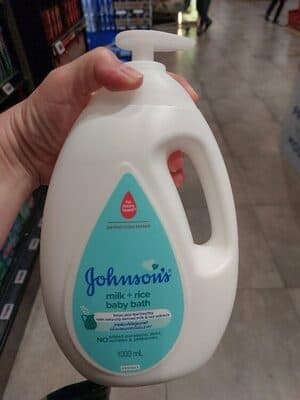 Johnsons Johsons Baby Bath Milk + Rice