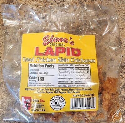 Elena's Lapis Fried Chicken Skin Chicharon