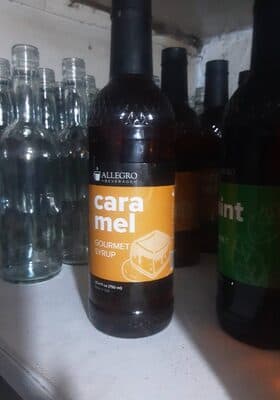 Allergo Caramel Syrup