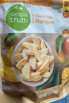 Simple Truth Freeze Dried Mangoes