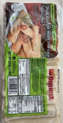 Pork Lumpia with Shrimp