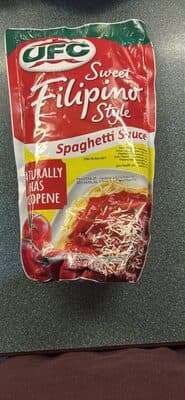 UFC Sweet Filipino Style Spaghetti Sauce