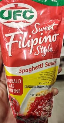 Ufc Sweet Filipino Style Spaghetti