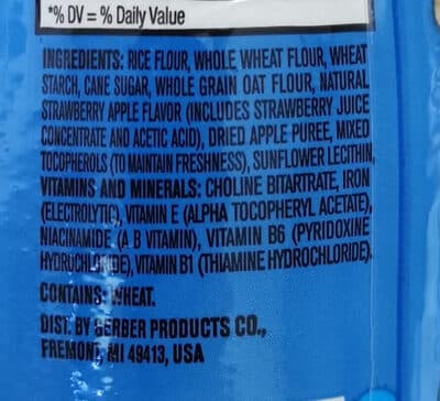 Gerber Puffs Strawberry Apple