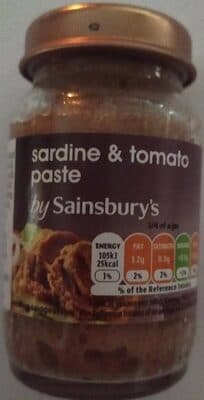 By Sainsbury's Sardine & Tomato Paste