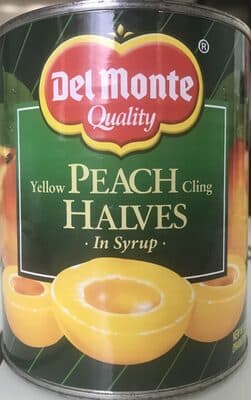 Del Monte Yellow Cling Peach Halves