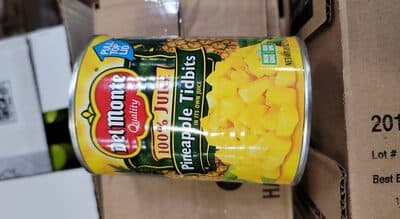 Del Monte Pineapple Tidbits