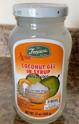 Coconut Gel in Syrup (Nata de Coco)