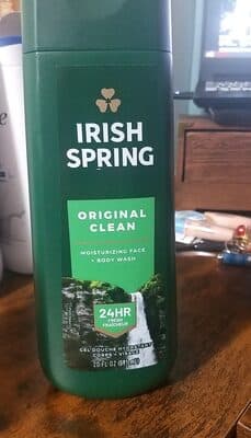 Irish Spring Original Clean (Moisturizing Face + Body Wash)