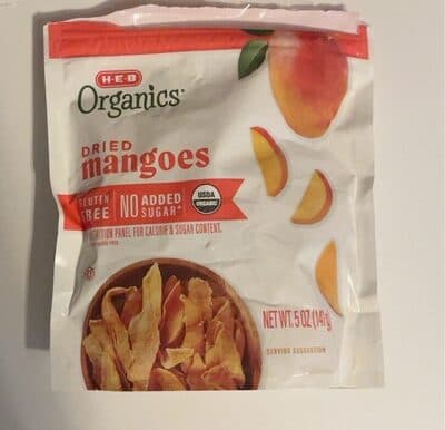 H-e-b Organics Organic Dried Mangoes
