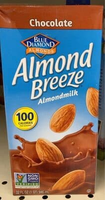 Blue Diamond Almonds Almond Breeze Almondmilk Chocolate Aseptic