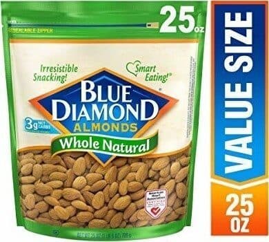Blue Diamond Almonds Whole Natural