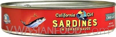California Girl Sardines in Tomato Sauce