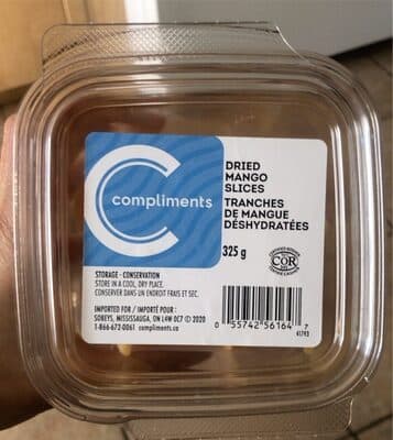 Compliments Dried Mango Slices