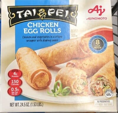 Ajinomoto Chicken Egg Rolls