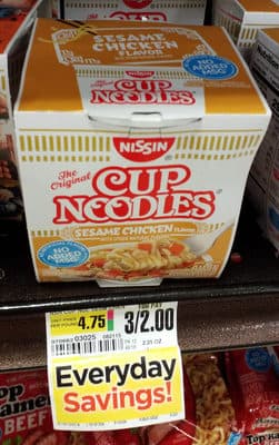 Nissin Ramen Noodle Soup