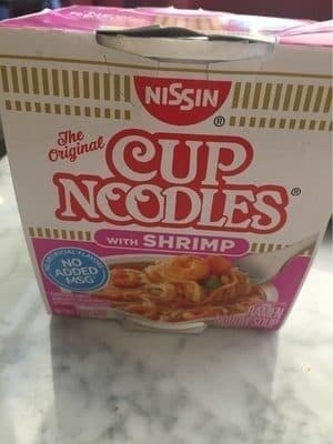 Nissin Shrimp Cup Noodles Bil