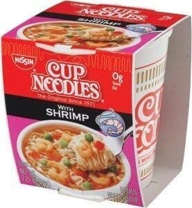 Nissin Cup O Noodles Shrimp