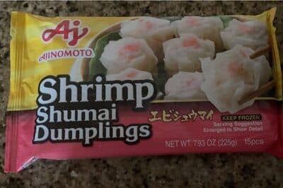 Ajinomoto Shrimp Shumai Dumplings