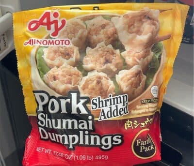 Ajinomoto Pork Shumai Dumplings