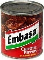 Embasa Chipotle Peppers in Adobo Sauce