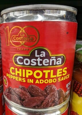 La Costena Chipotle Peppers in Adobo Sauce - 7oz