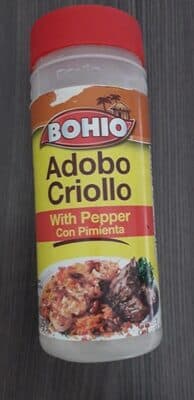 Bohio Adobo with Pepper