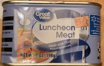 Great Value (Walmart) Luncheon Meat