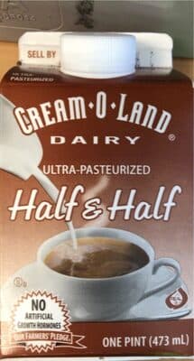 Cream-o-land Dairy Half & Half