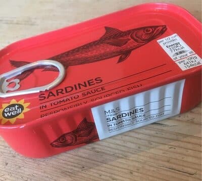 Marks & Spencer Sardines in Tomato Sauce