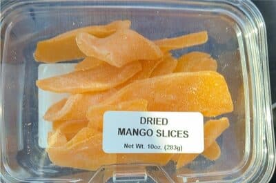 Dried Mango Slices