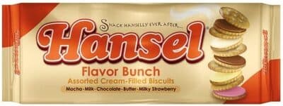 Rebisco Hansel Sandwich Flavor Bunch