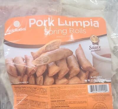 Pork Lumpia Spring Rolls