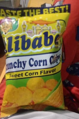 Alibaba Crunchy Corn Chips Sweet Corn Flavor