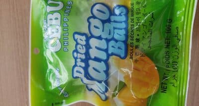 Cebu Dried Mango Balls Imp