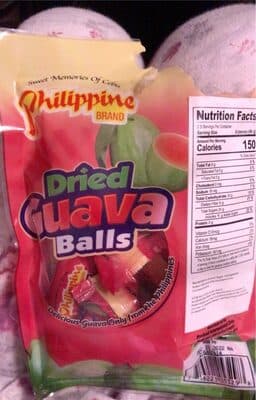Cebu Dried Guava Balls Imp