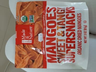 Made in Nature Organic Dried Mangoes