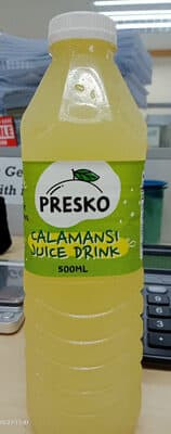Mckinley Presko Calamamsi Juice