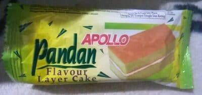 Apollo Pandan Flavour Layer Cake