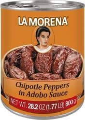 La Morena Chipotle Peppers in Adobo Sauce