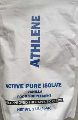Athlene Active Pure Isolate, Vanilla