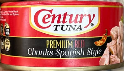 Century Pacific Food Century Tuna Premium Red Chunks Spanish Style