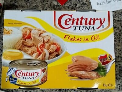 Century Tuna Flakes in Oil x 6 Cans