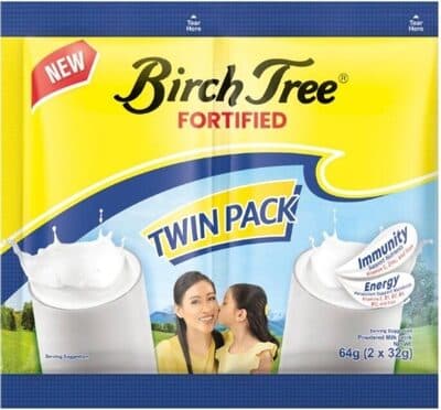 Birch Tree Twin Milk 64g