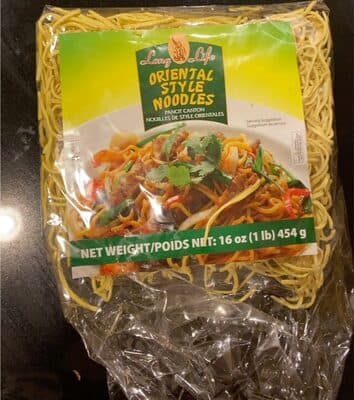 Pancit Canton Oriental Style Noodles
